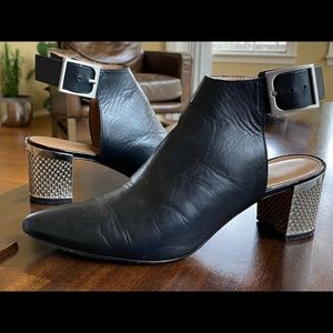 Black Calvin Klein antler Dress Pump/Ankle boot